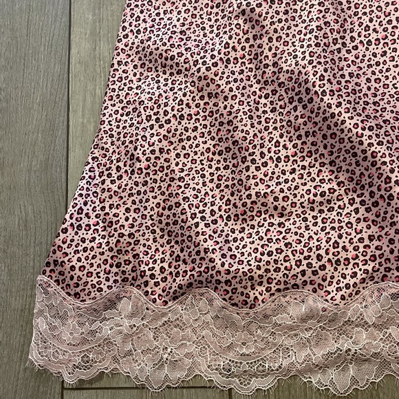 Victoria' Secret Vs Cutout Lace Satin Slip Lingerie - Picture 4 of 9